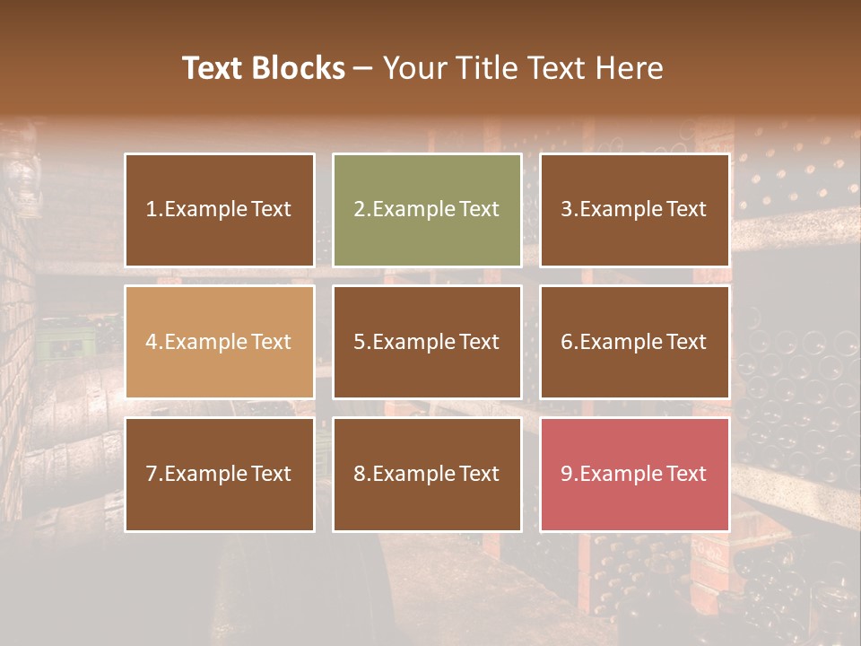 Wine Cellar PowerPoint Template
