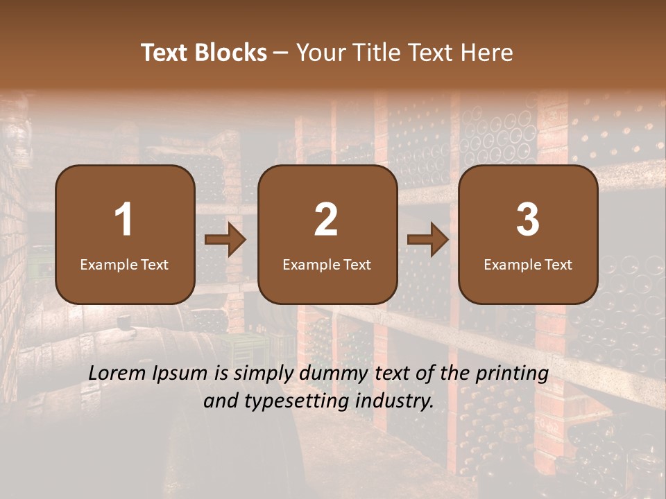 Wine Cellar PowerPoint Template