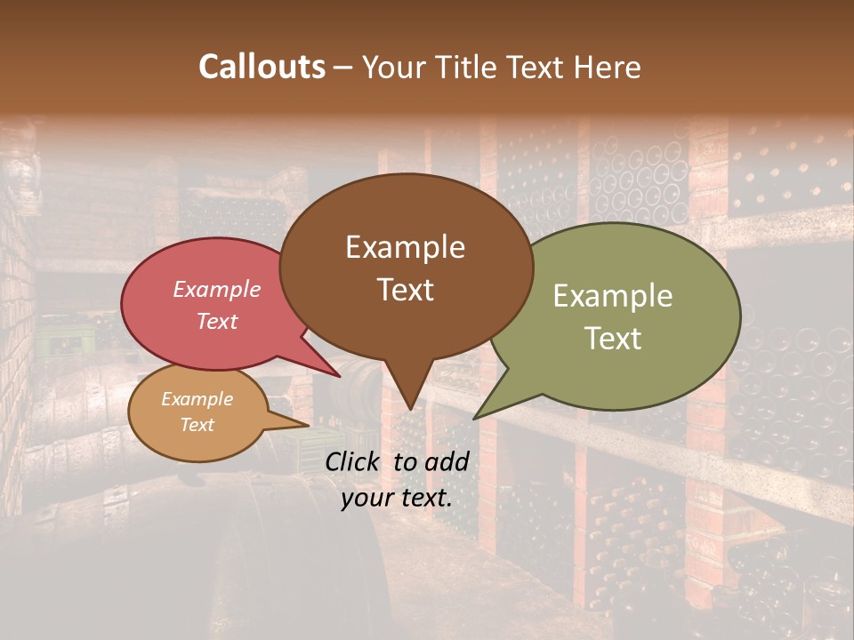 Wine Cellar PowerPoint Template