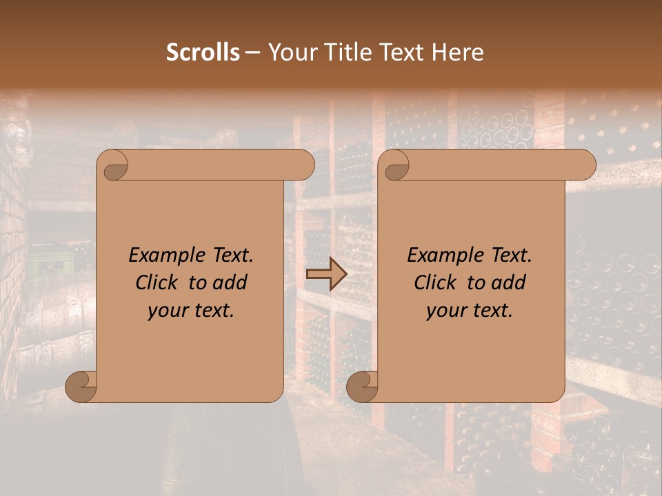 Wine Cellar PowerPoint Template
