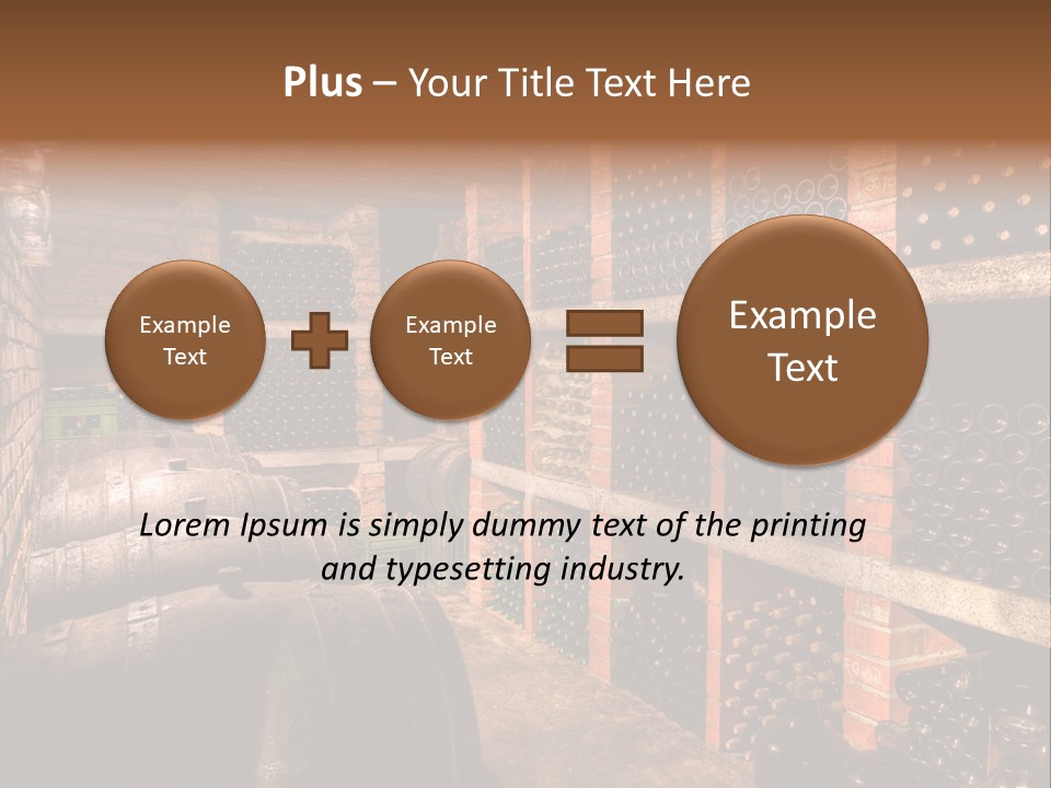 Wine Cellar PowerPoint Template