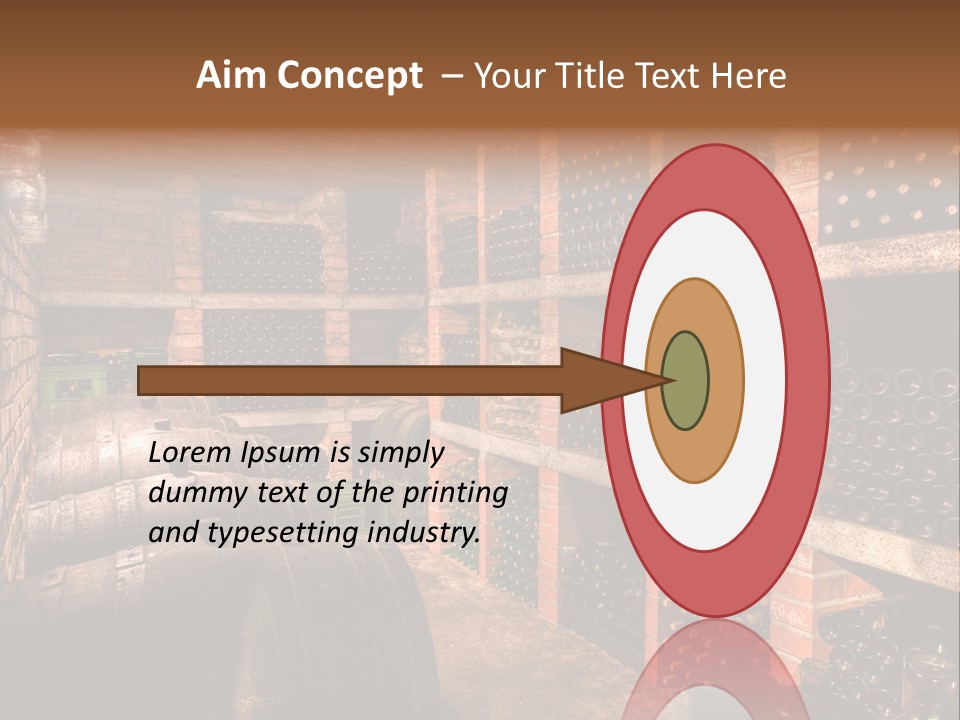 Wine Cellar PowerPoint Template