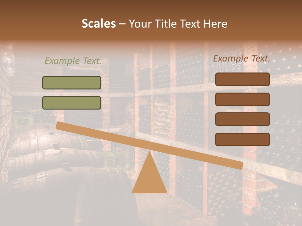 Wine Cellar PowerPoint Template