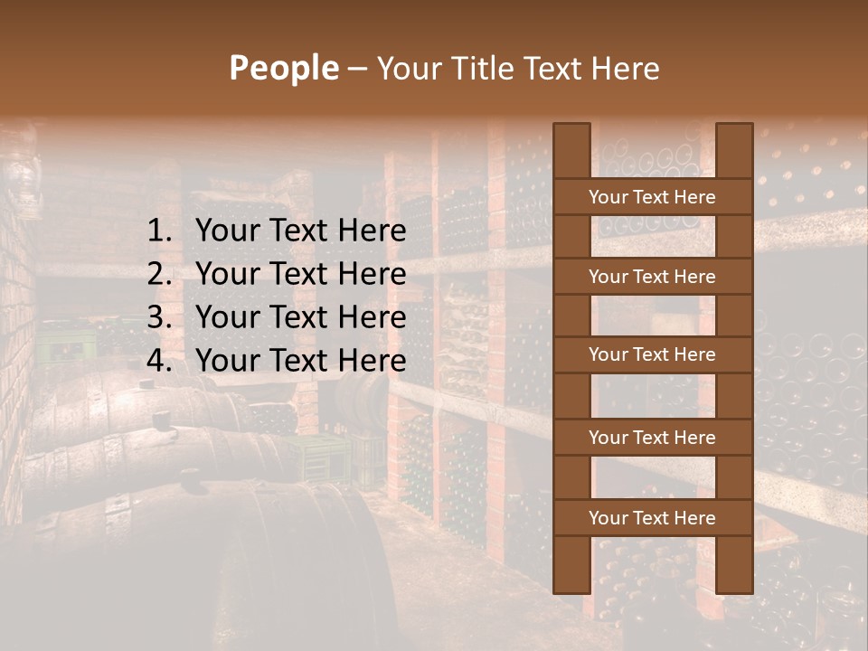 Wine Cellar PowerPoint Template