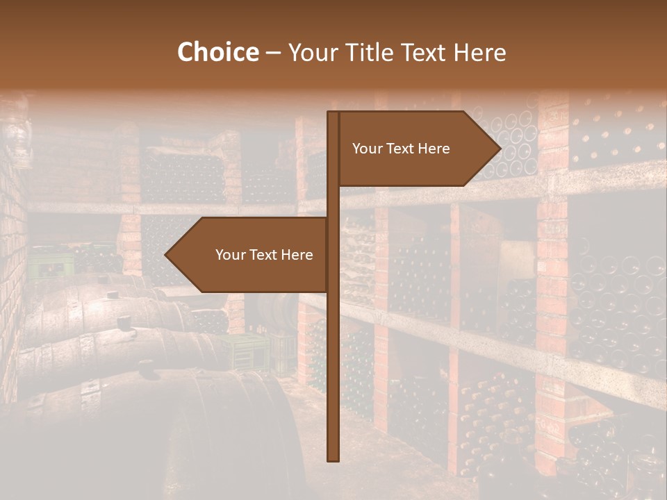 Wine Cellar PowerPoint Template