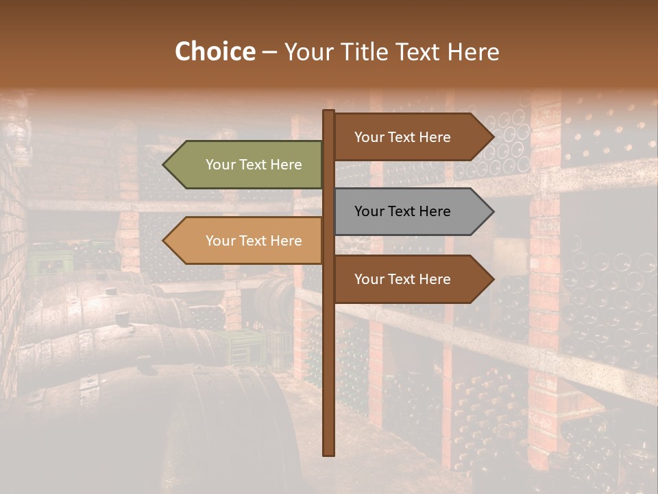 Wine Cellar PowerPoint Template