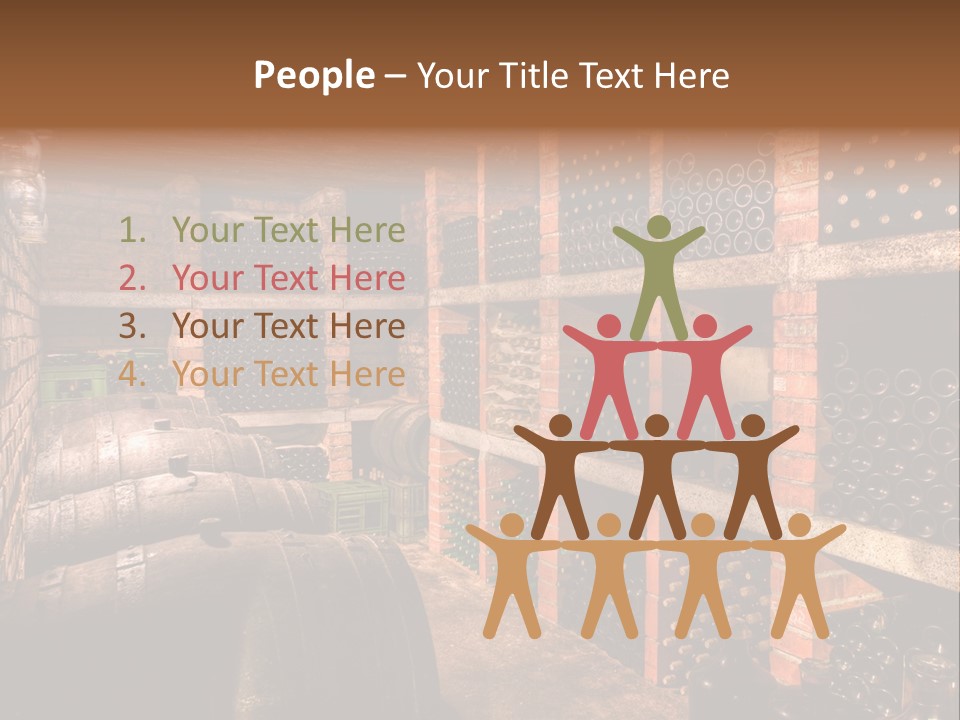 Wine Cellar PowerPoint Template