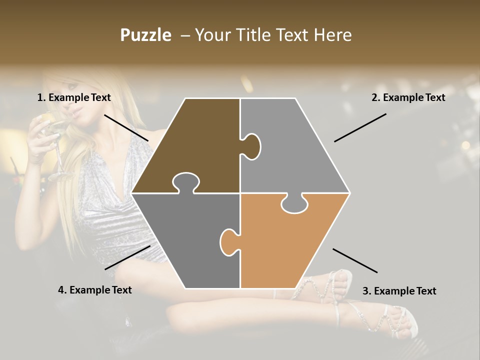 Cougar Life Billboard PowerPoint Template