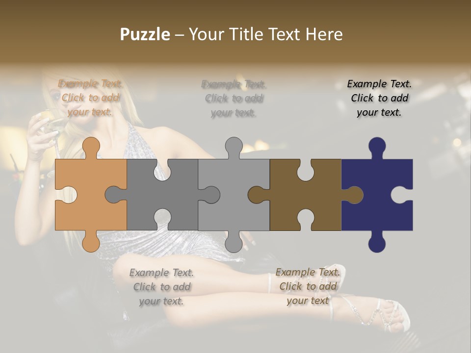 Cougar Life Billboard PowerPoint Template