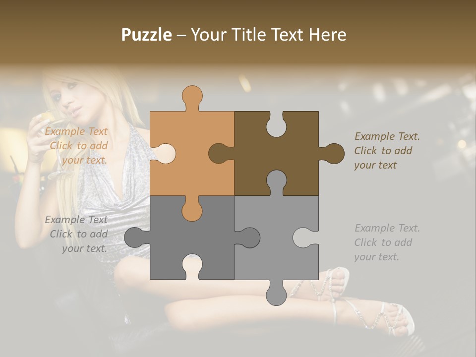 Cougar Life Billboard PowerPoint Template