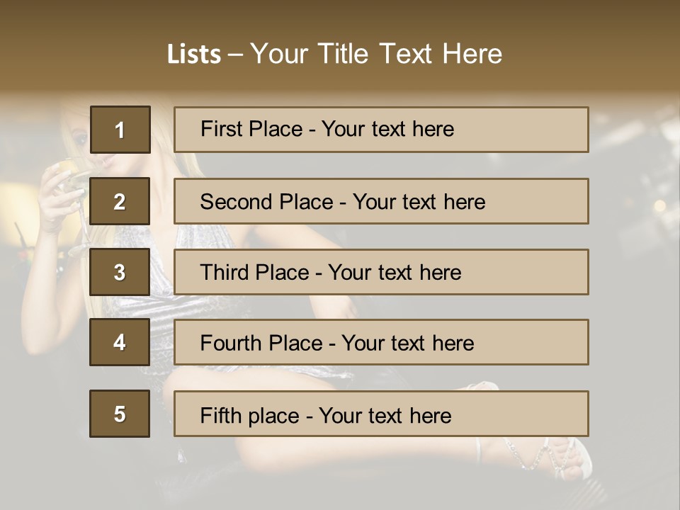 Cougar Life Billboard PowerPoint Template