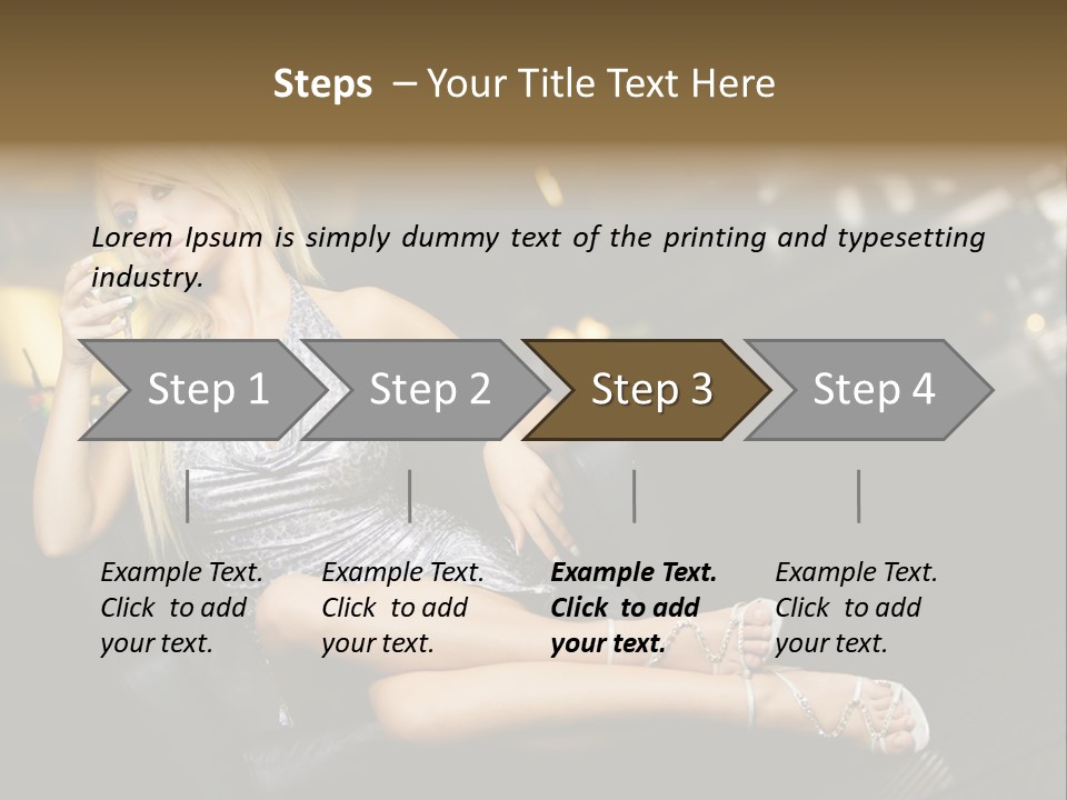 Cougar Life Billboard PowerPoint Template