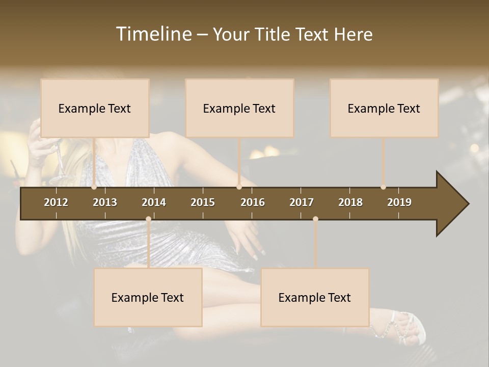 Cougar Life Billboard PowerPoint Template