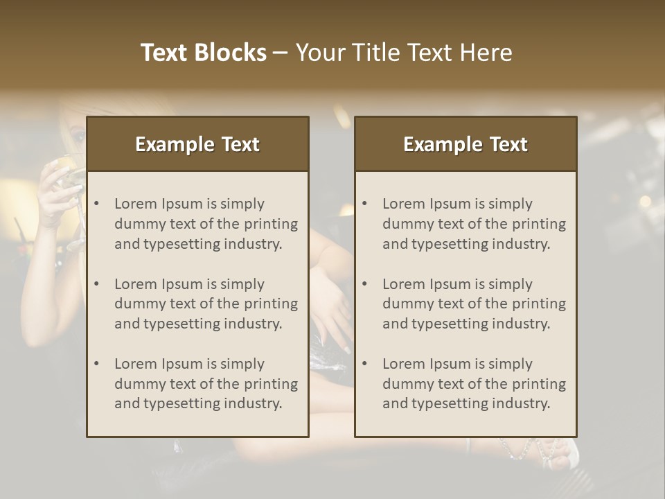 Cougar Life Billboard PowerPoint Template