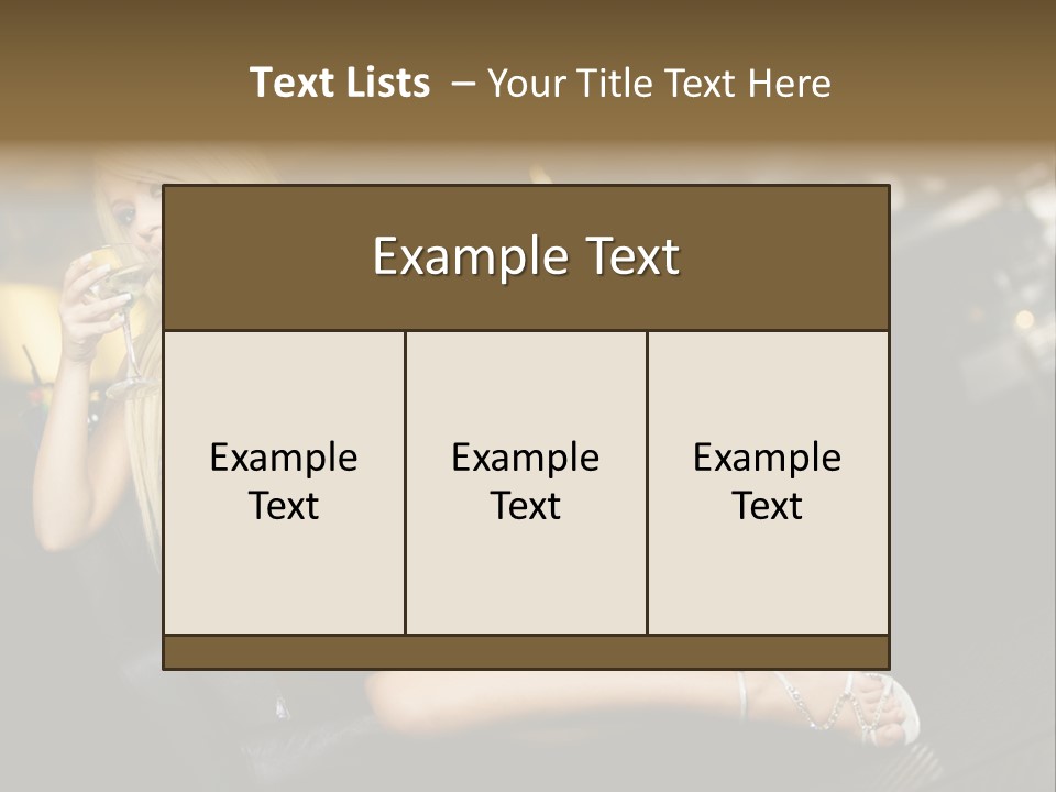 Cougar Life Billboard PowerPoint Template