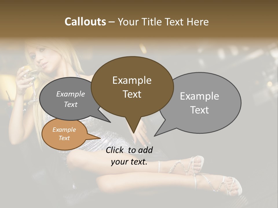 Cougar Life Billboard PowerPoint Template