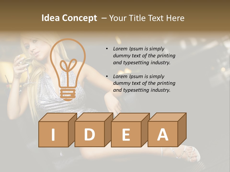 Cougar Life Billboard PowerPoint Template