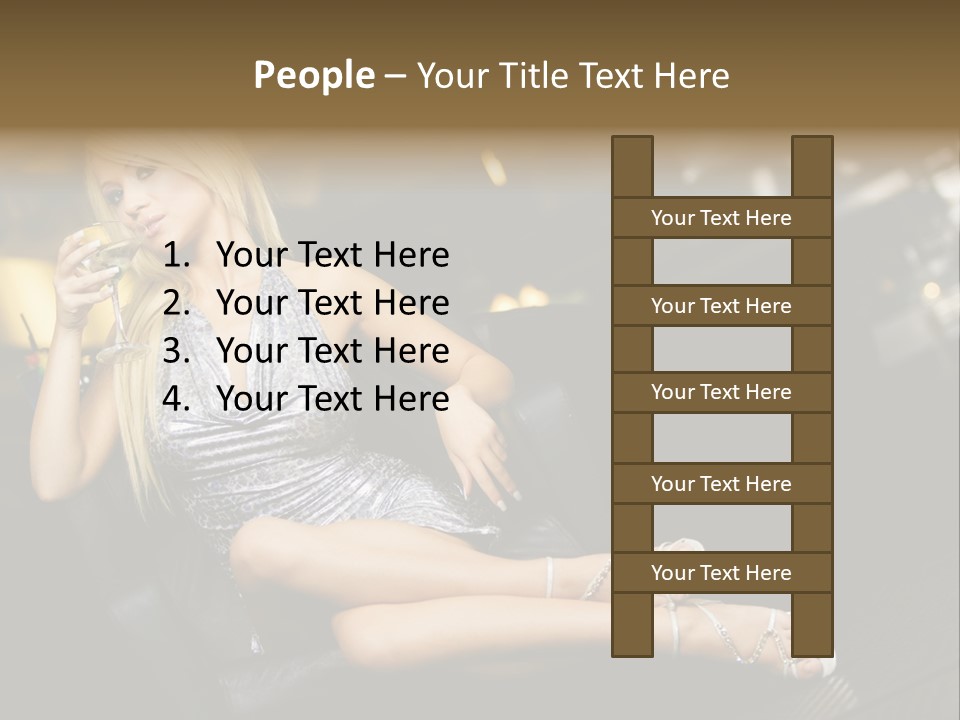 Cougar Life Billboard PowerPoint Template