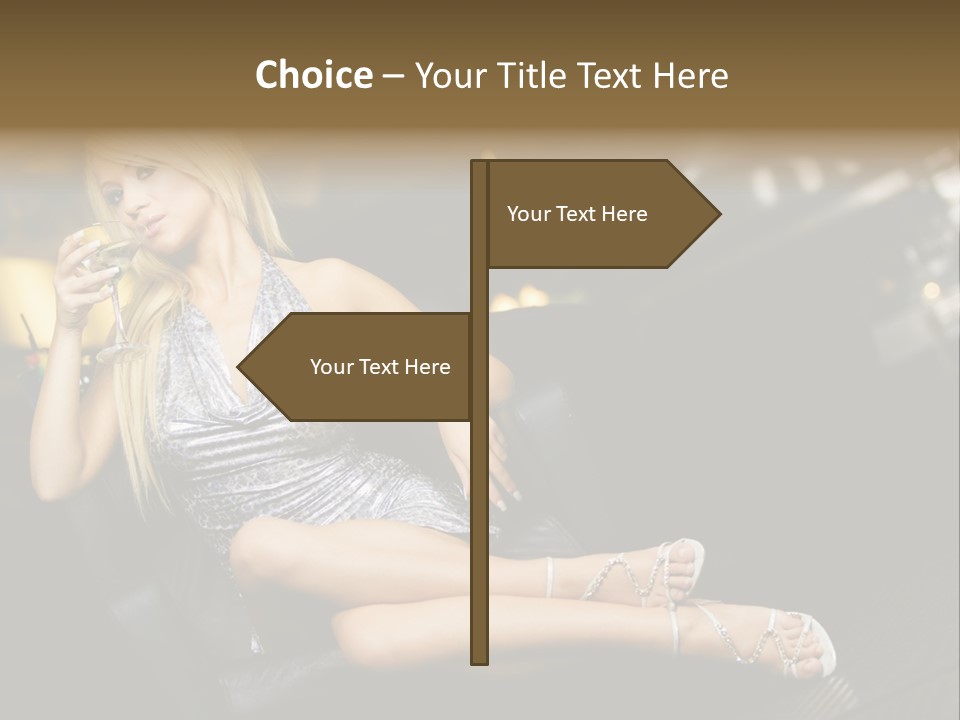 Cougar Life Billboard PowerPoint Template