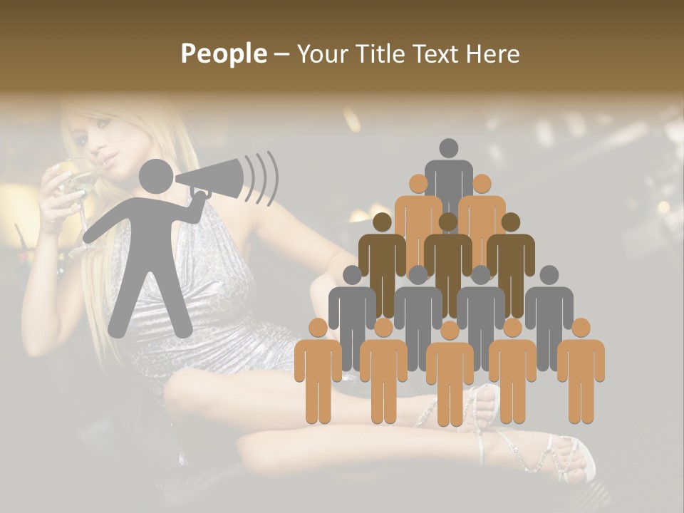 Cougar Life Billboard PowerPoint Template