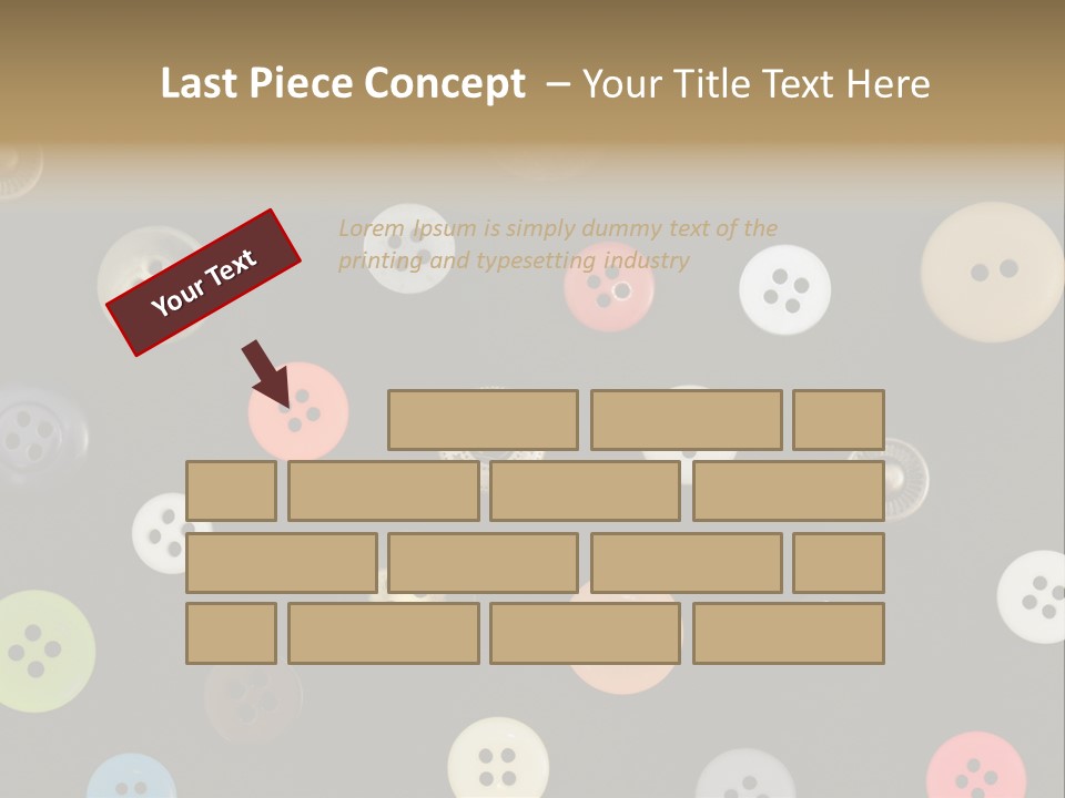 Fashion Dress Red PowerPoint Template
