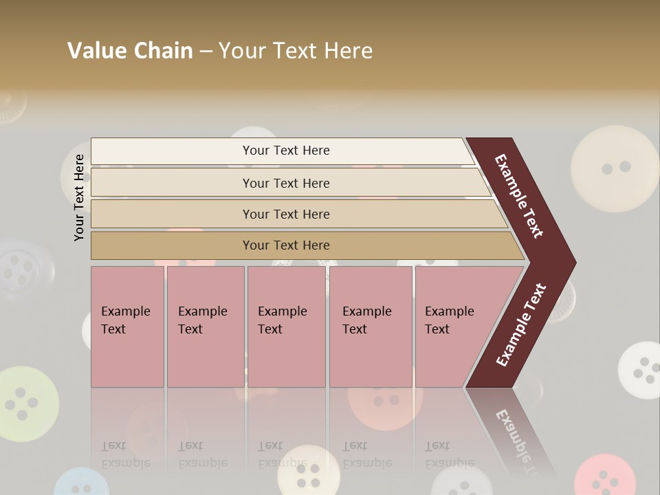 Fashion Dress Red PowerPoint Template