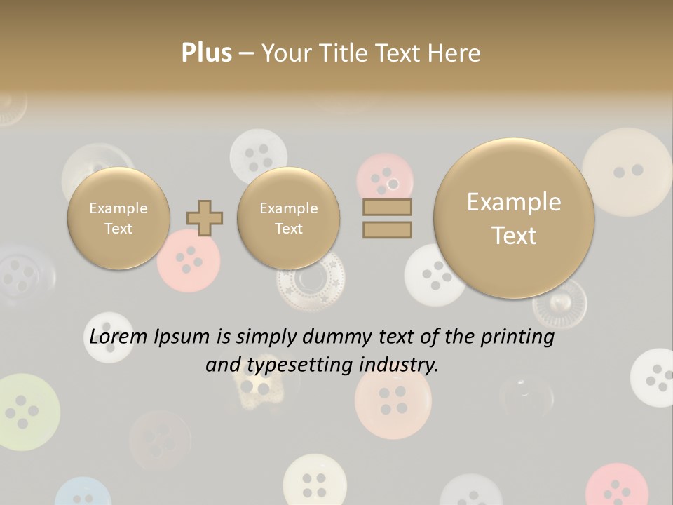 Fashion Dress Red PowerPoint Template