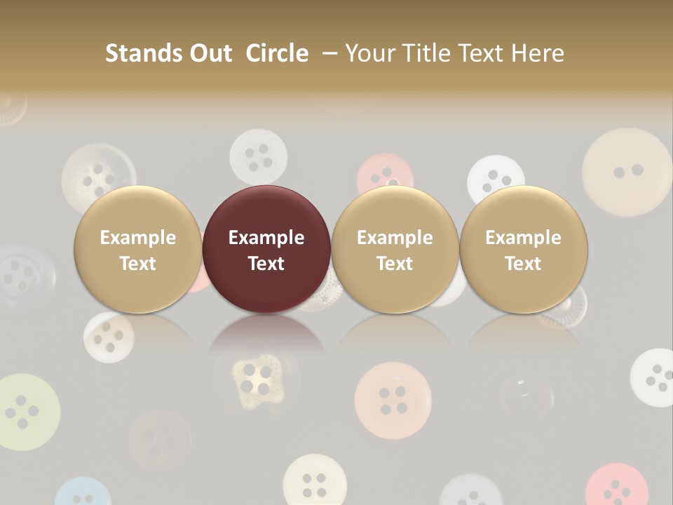 Fashion Dress Red PowerPoint Template