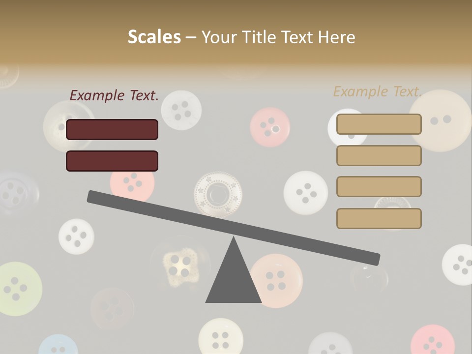 Fashion Dress Red PowerPoint Template