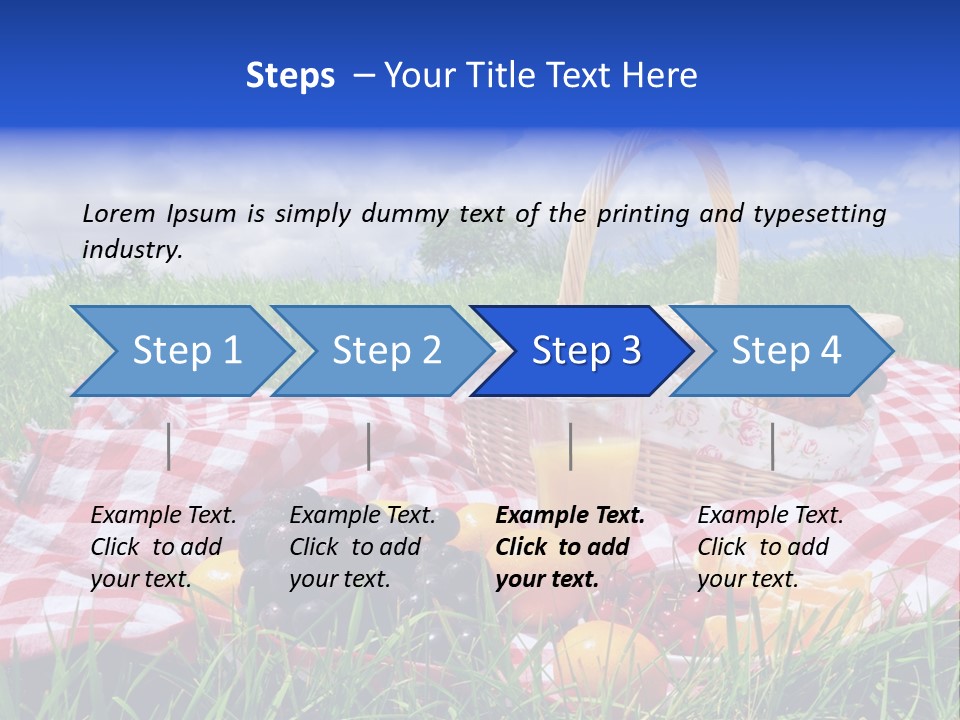 Summer Picnic PowerPoint Template