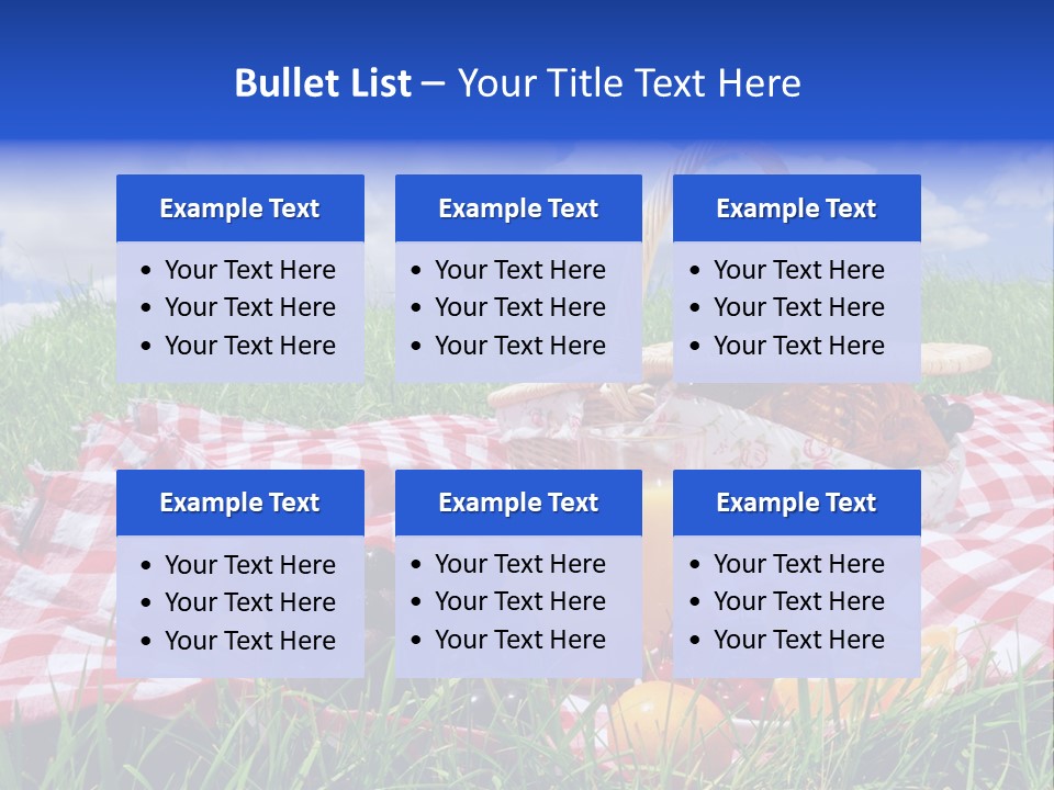 Summer Picnic PowerPoint Template