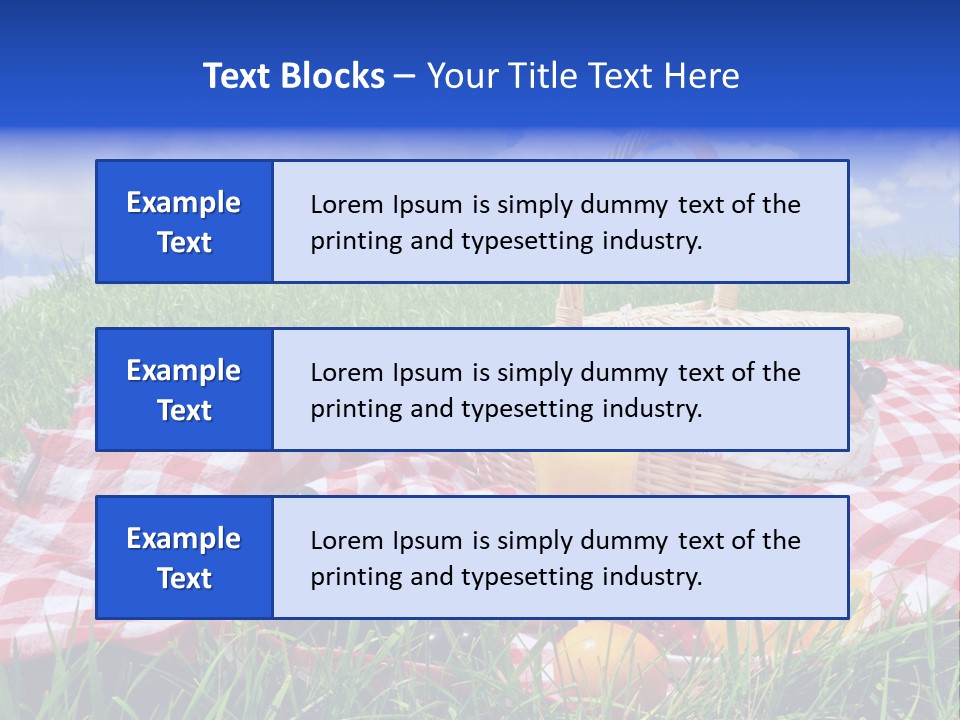 Summer Picnic PowerPoint Template