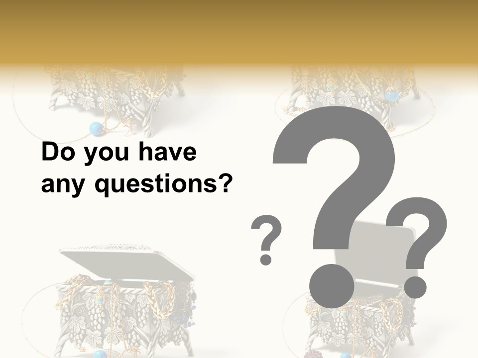 Golden Diamond Filling PowerPoint Template