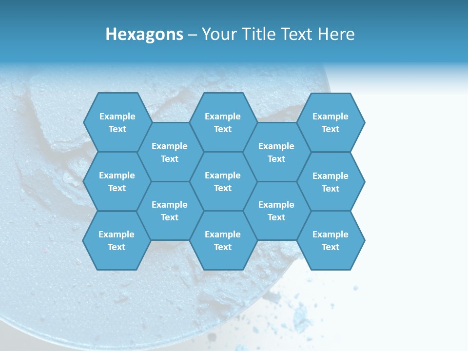 Crushed Eyeshadow PowerPoint Template