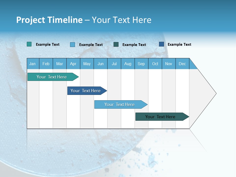 Crushed Eyeshadow PowerPoint Template