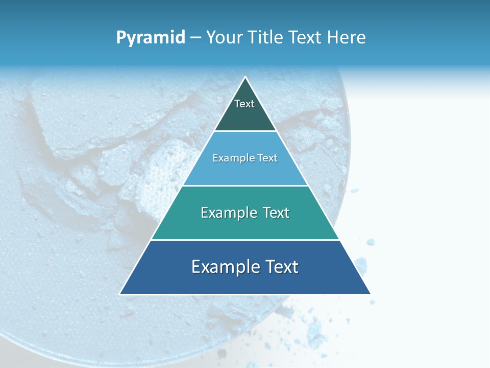 Crushed Eyeshadow PowerPoint Template