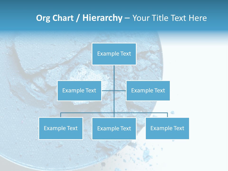 Crushed Eyeshadow PowerPoint Template