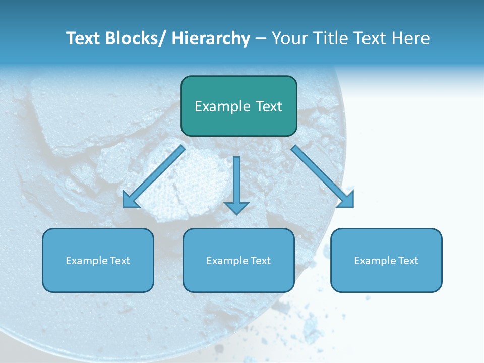 Crushed Eyeshadow PowerPoint Template