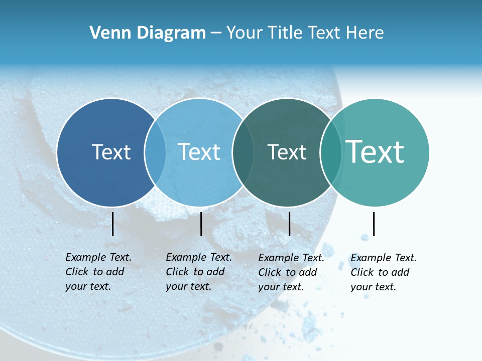 Crushed Eyeshadow PowerPoint Template