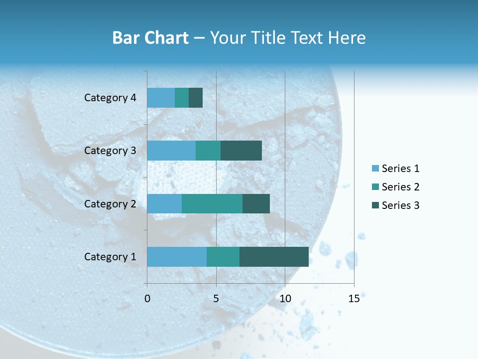 Crushed Eyeshadow PowerPoint Template