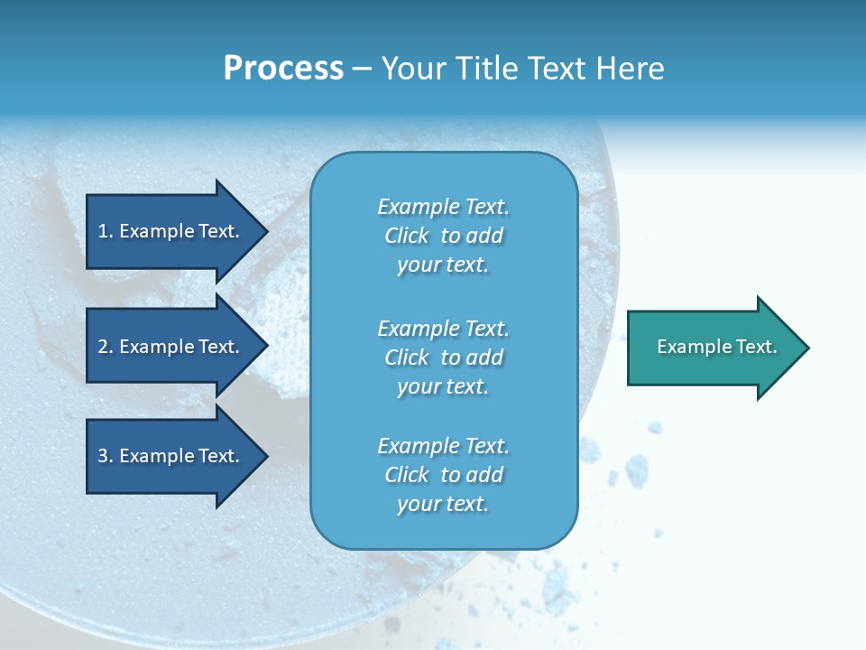 Crushed Eyeshadow PowerPoint Template