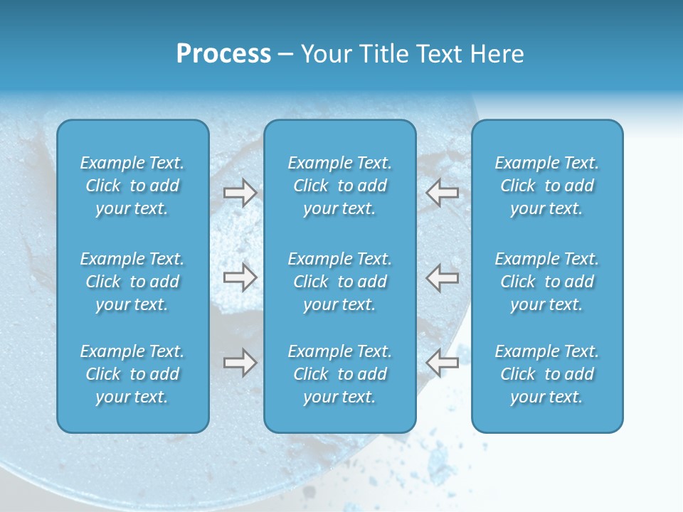 Crushed Eyeshadow PowerPoint Template