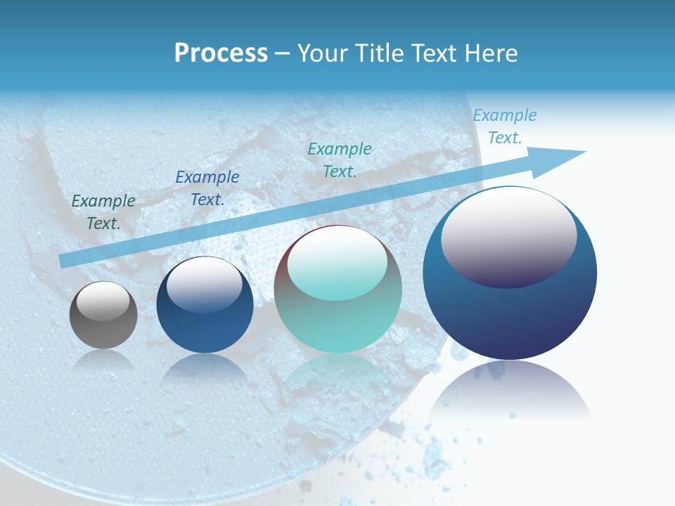 Crushed Eyeshadow PowerPoint Template