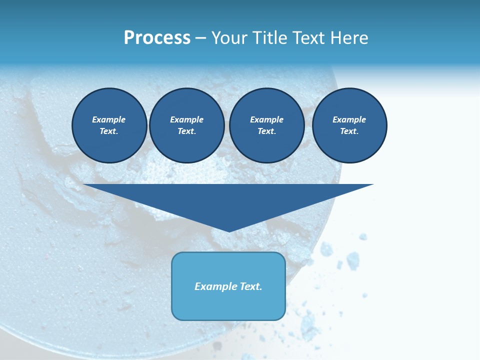 Crushed Eyeshadow PowerPoint Template