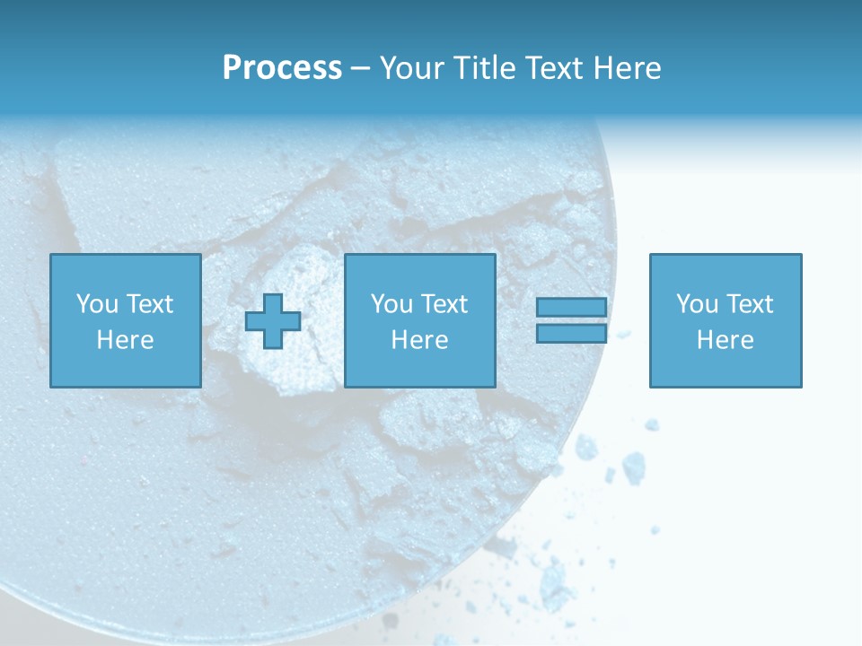 Crushed Eyeshadow PowerPoint Template