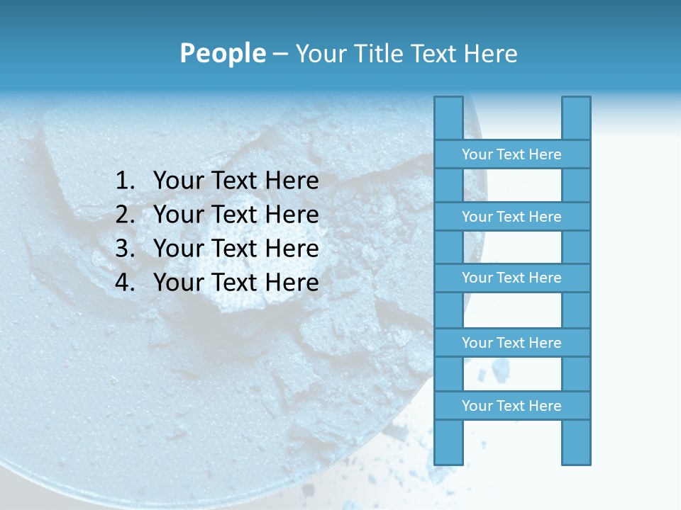 Crushed Eyeshadow PowerPoint Template
