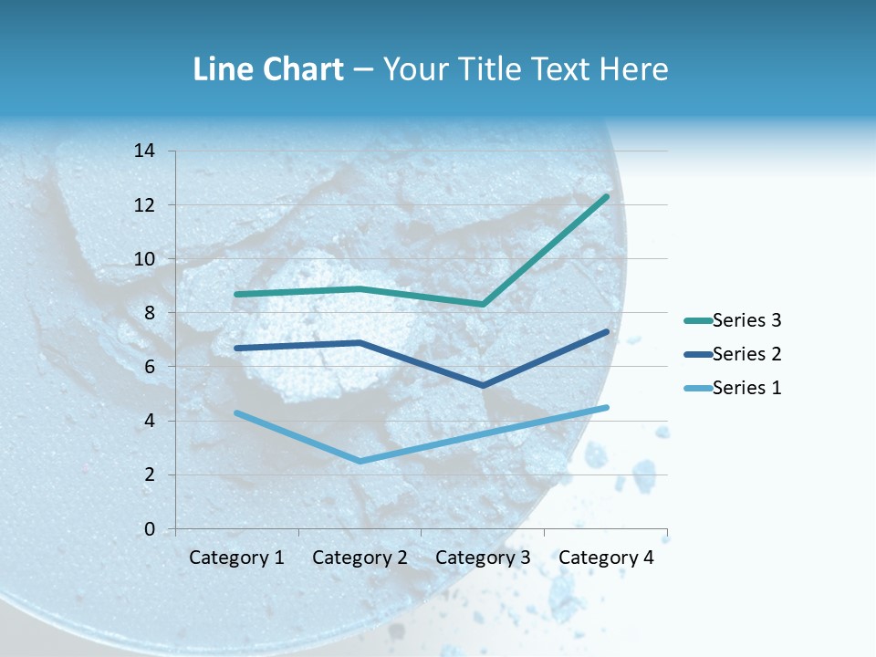 Crushed Eyeshadow PowerPoint Template