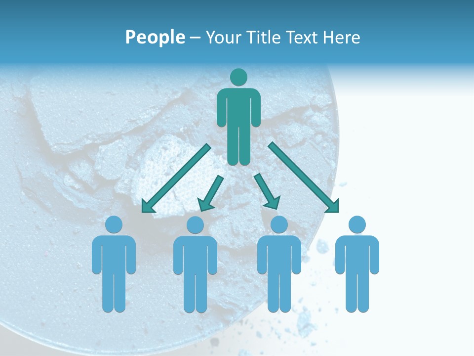 Crushed Eyeshadow PowerPoint Template