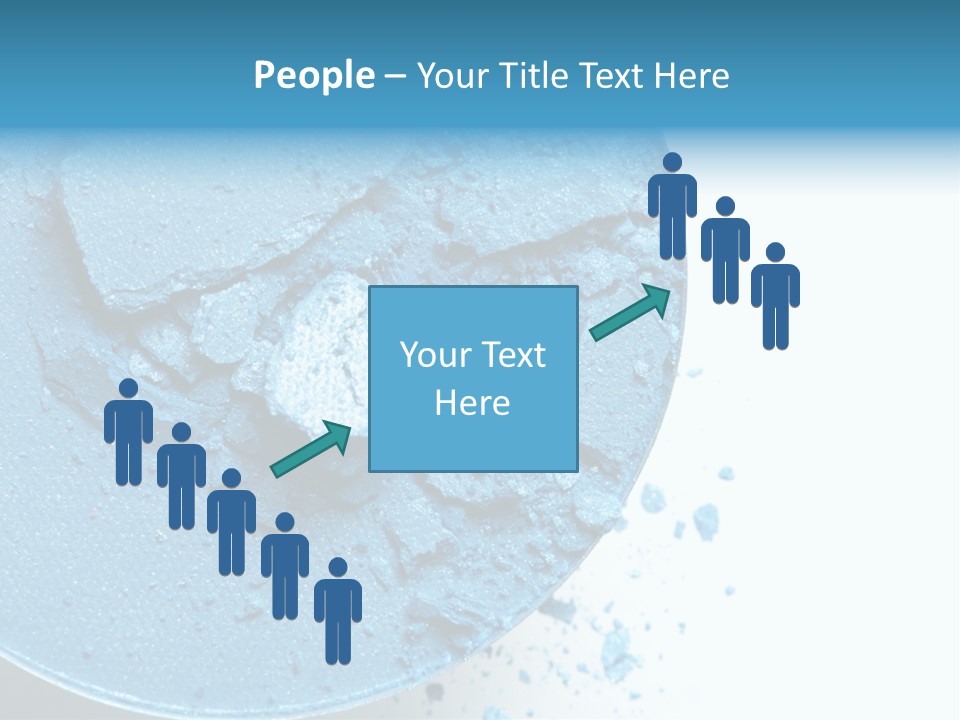 Crushed Eyeshadow PowerPoint Template