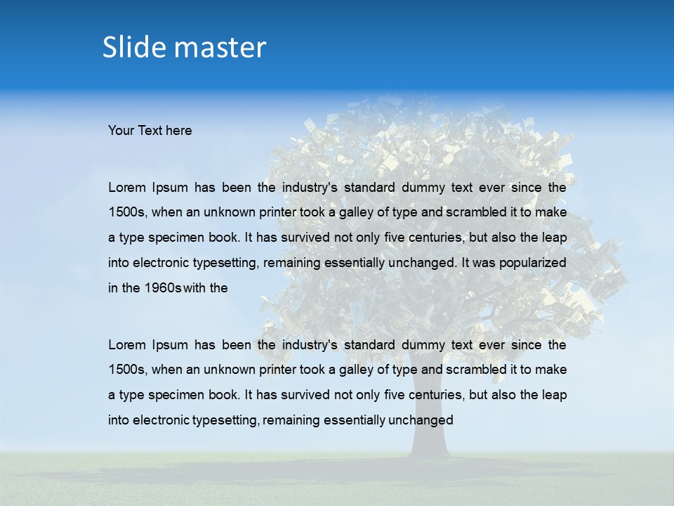 Green Project Management PowerPoint Template